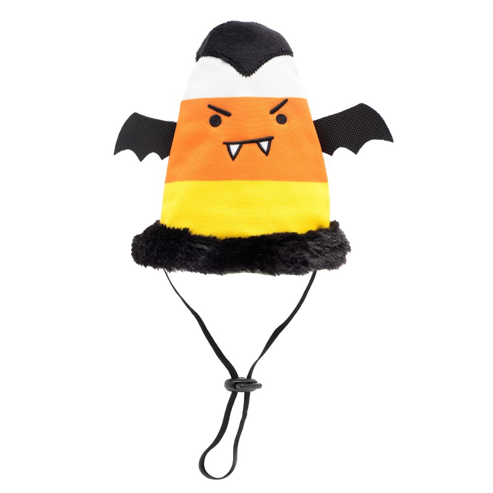 Halloween Candy Corn Ghouls Party Hat for Kids & Adults - Spooky Costume Accessory for Trick or Treating & Halloween Parties