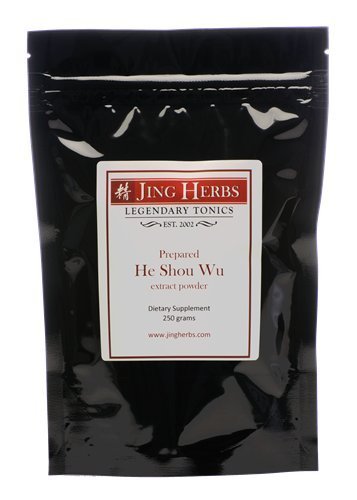 Premium Organic He Shou Wu Extract Powder - 250g Bulk | Fo-Ti Root Supplement for Hair Growth, Energy & Longevity | Supports Liver & Kidney Health - Perfect for Herbal Teas, Smoothies & Wellness Routines