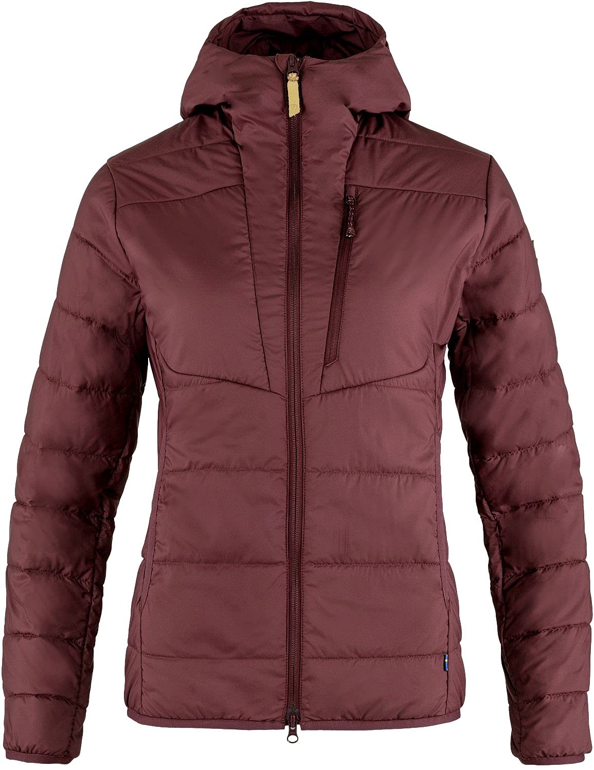 Fjällräven Women's Keb Padded Hoodie Jacket - Waterproof Winter Coat for Hiking & Outdoor Activities (1-Pack)