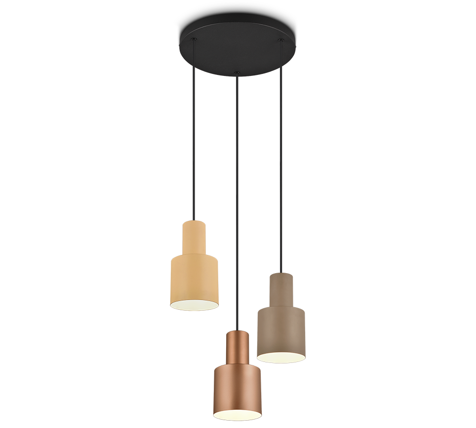 Agudo Cluster Light E27 - 6 Pack LED Edison Bulbs, Vintage Style Warm White 2700K, Dimmable Chandelier Lighting for Home, Restaurant, Cafe, and Wedding Decor
