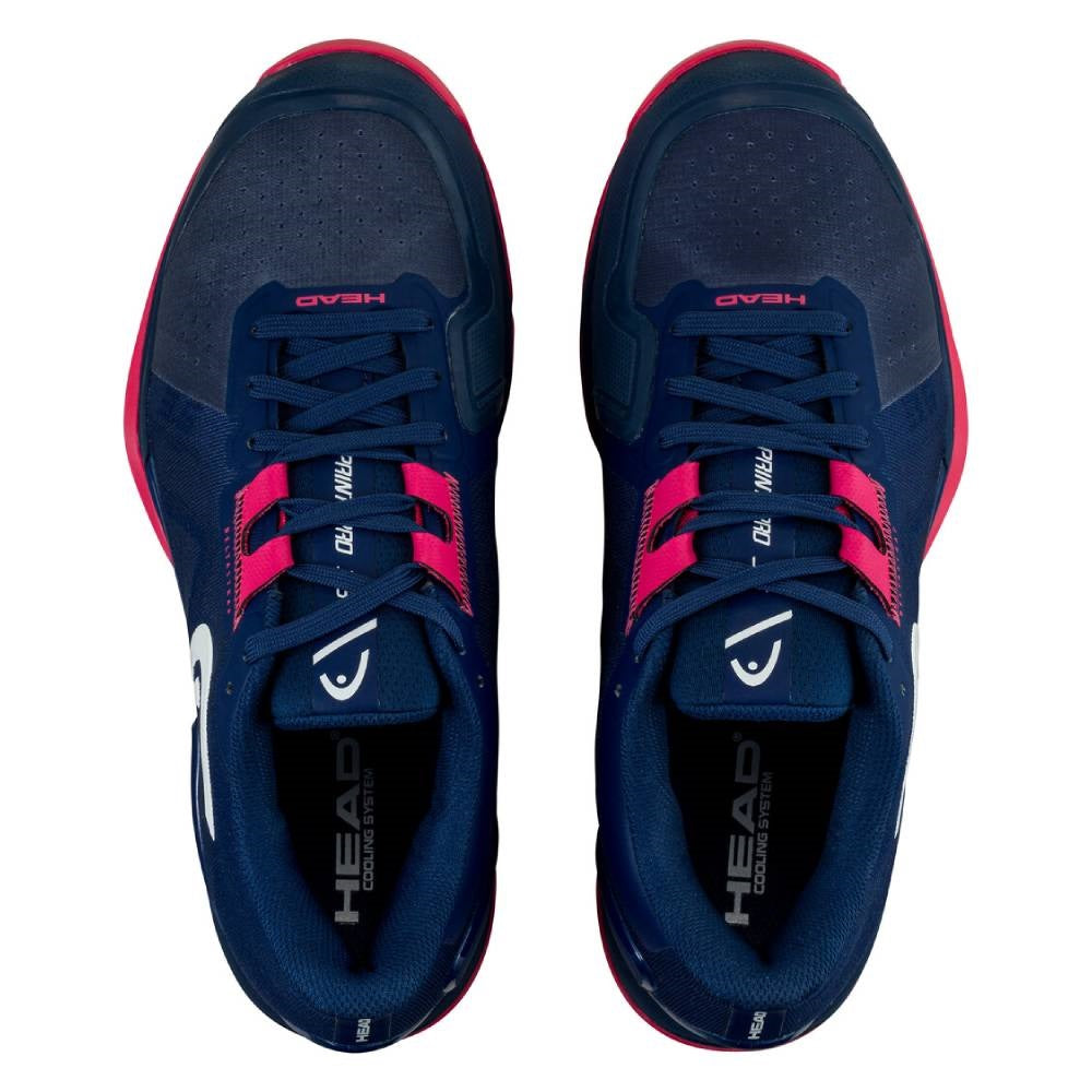 Head Sprint Pro 3.5 Women's Tennis Shoes - Lightweight Performance Court Shoes for Women in Navy Blue | Perfect for Tennis Matches, Training & Casual Wear