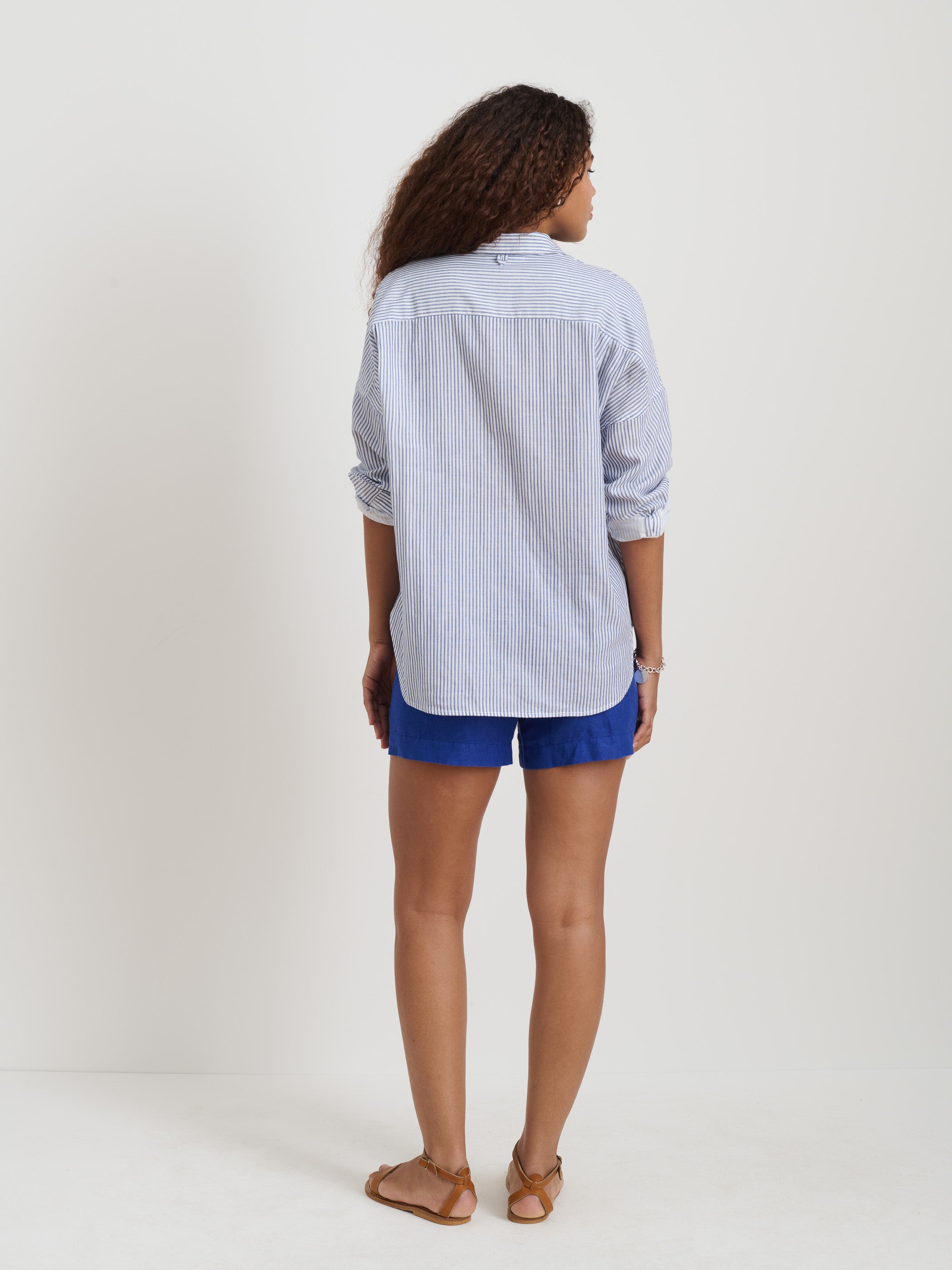 Jo Shirt In Double Gauze - Soft & Breathable Women's Casual Shirt for Summer - Perfect for Beach, Office & Everyday Wear