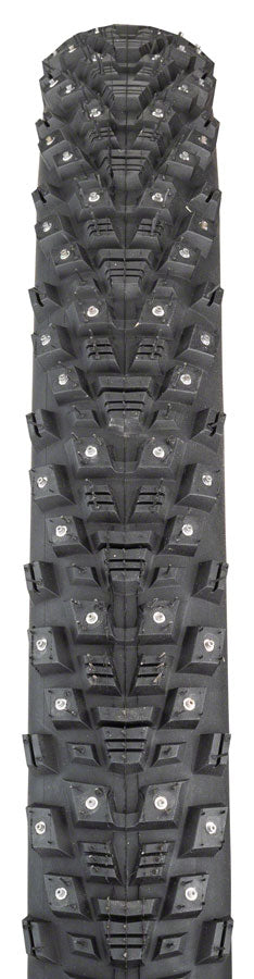 45NRTH Kahva Winter Bike Tire 29 x 2.25 Tubeless Folding Tan 60tpi with 252 Concave Carbide Studs - Premium Studded Snow Tire for Mountain Bikes, Fat Bikes & Cyclocross - Ideal for Icy Trails, Snowy Commutes & Winter Cycling Adventures