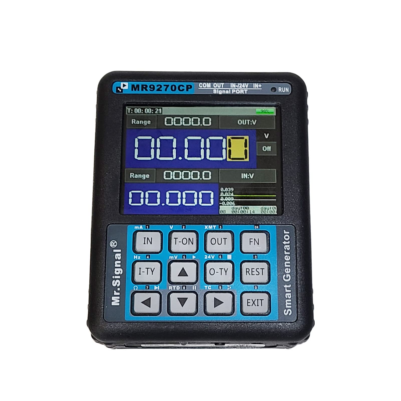MR9270CP 4-20mA Signal Generator - Current/Voltage/Pt100/Thermocouple Calibrator for Industrial Process Control & Instrument Testing | Perfect for HVAC, Automation & Lab Equipment Calibration
