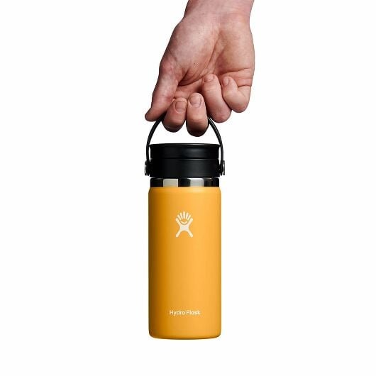 16 oz Wide Mouth Water Bottle with Flex Sip Lid - Leakproof & BPA-Free - Perfect for Gym, Hiking & Outdoor Activities