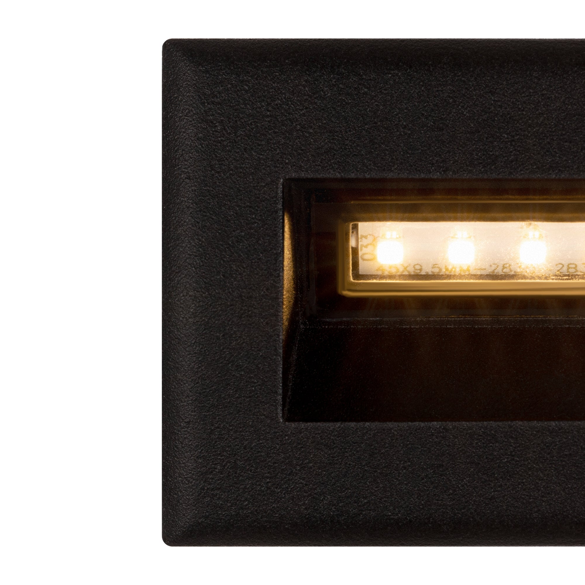 Bosca Recessed Wall Light 3W/5W LED - Black & White Modern Fixture for Bedroom, Hallway & Staircase Lighting