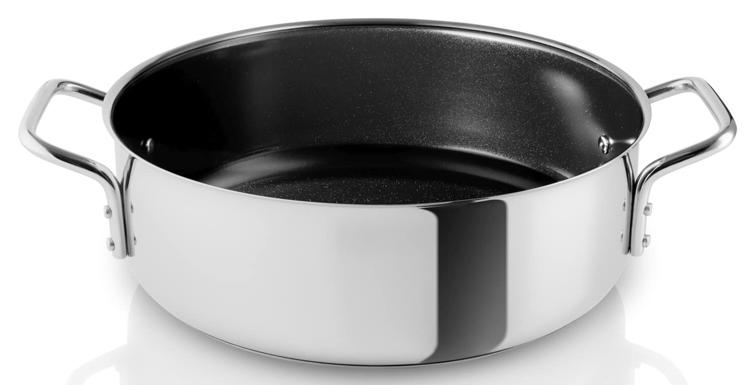 Non-Toxic Ceramic Coating Saute Pan - 10-Inch Healthy Fry Pan with Stay-Cool Handle for Sauteing, Frying & Stir-Frying - Perfect for Induction, Gas & Electric Stoves | Ideal for Home Cooking & Restaurant Use