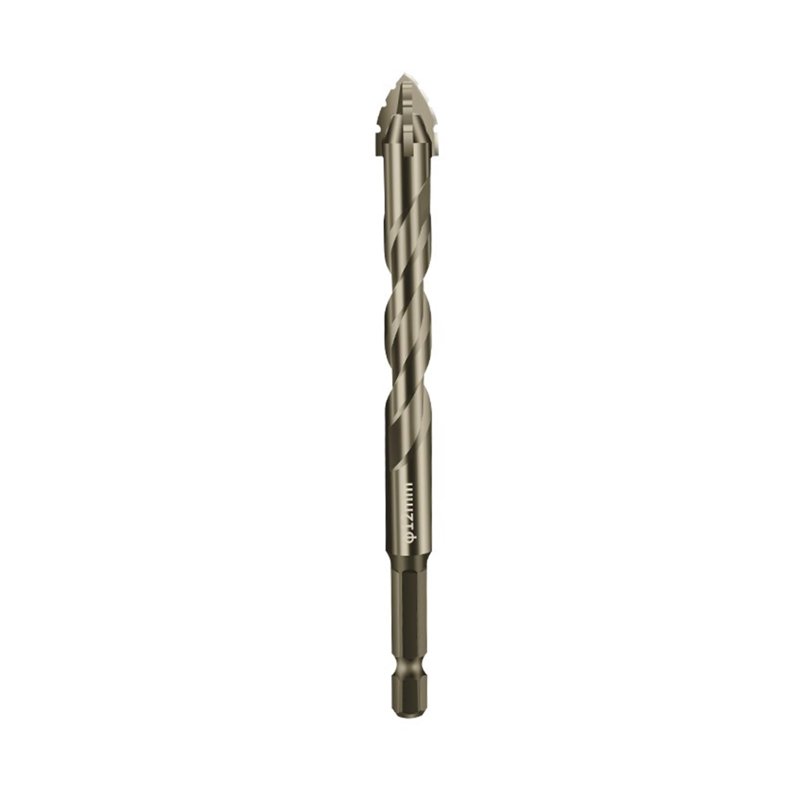 Premium 4-Flute Sawtooth Eccentric Drill Bit Set - High Hardness Skewed Head Design (4/5/6/8/10/12mm) - Multi-Functional for Wood, Metal & Plastic - Perfect for DIY, Carpentry & Home Renovation Projects
