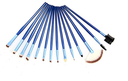 24-Piece Professional Makeup Brush Set - Ultra Soft Synthetic Bristles for Foundation, Eyeshadow & Blending - Includes Travel Pouch (Perfect for Home Use, Salon Professionals & Travel Makeup Kit)