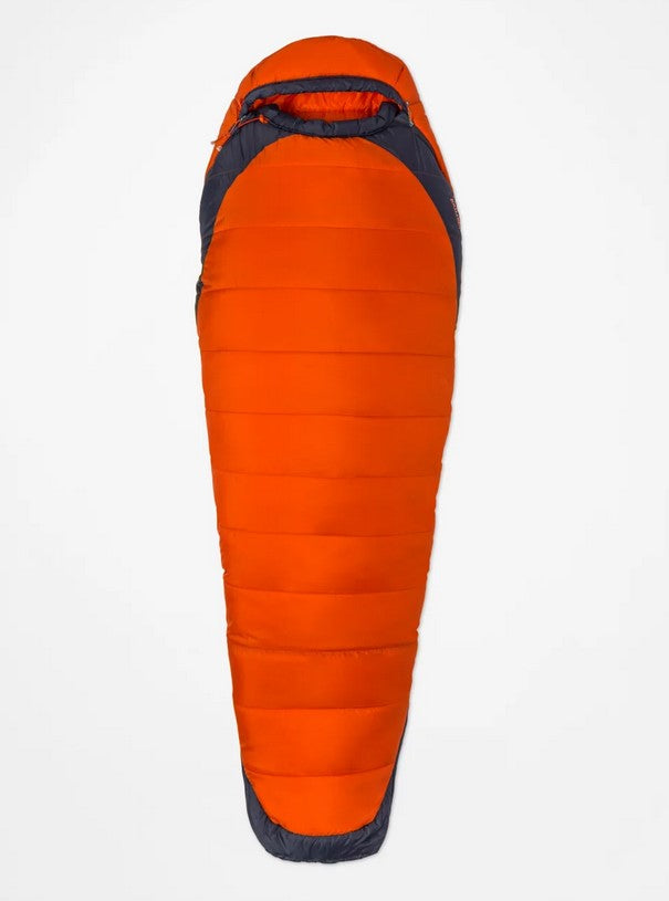 Marmot Trestles Elite Eco 0°F Men's Winter Sleeping Bag - Lightweight & Waterproof for Camping, Hiking & Backpacking in Cold Weather