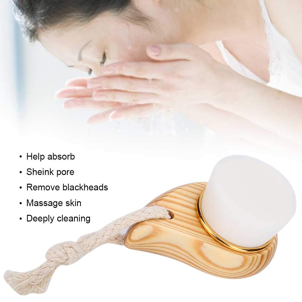 Super Soft Facial Cleansing Brush - Manual Face Massager & Deep Pore Cleaner for Gentle Exfoliation & Skin Care | Perfect for Daily Cleansing Routine & Spa-Like Skincare at Home