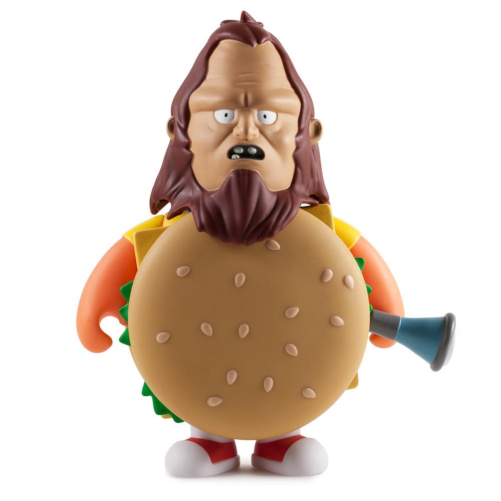 Kidrobot Bob's Burgers Beefsquatch 7-Inch Collectible Art Figure - Perfect for TV Show Fans, Home Decor & Pop Culture Collectors