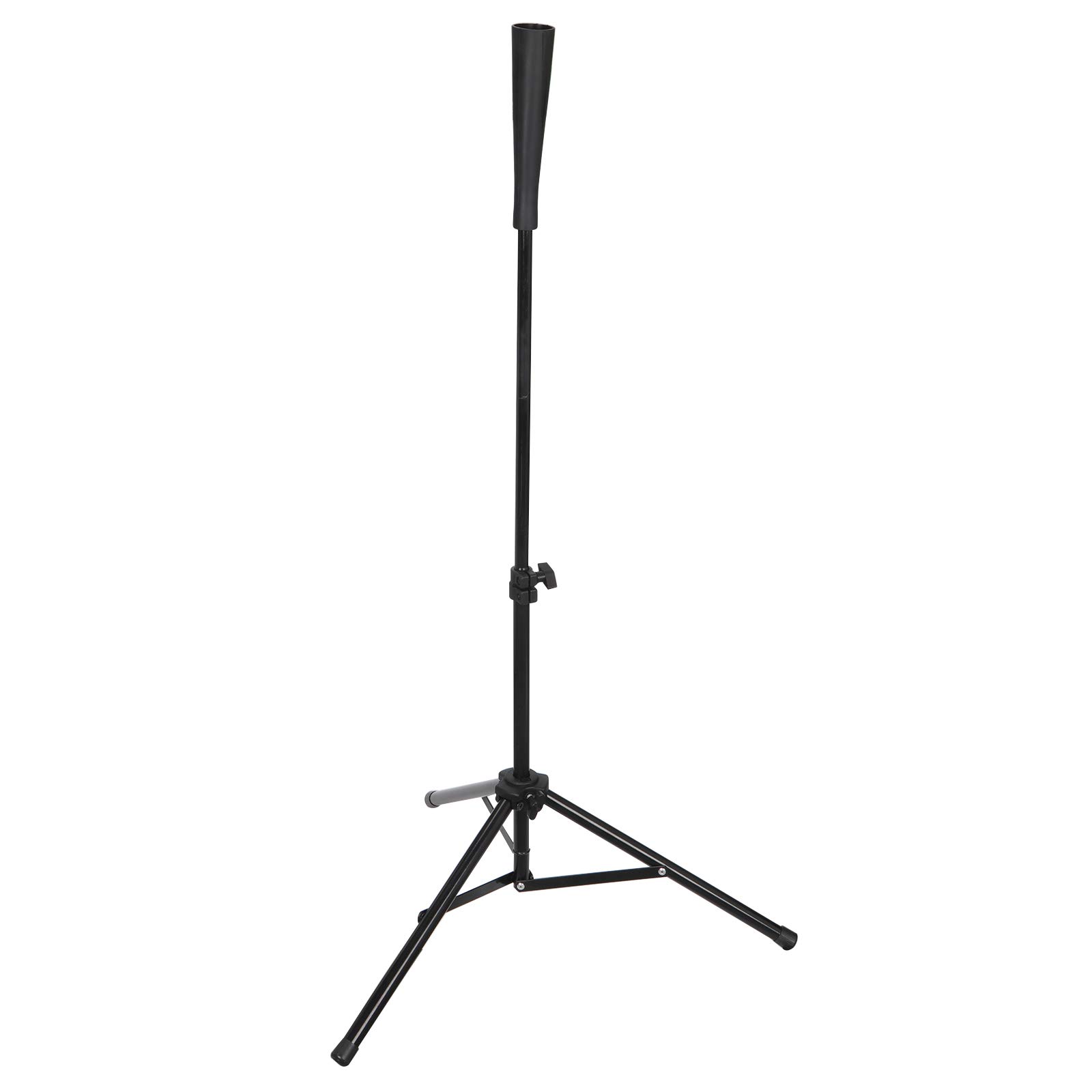 **ZENY Adjustable Portable Baseball Batting Tee - Collapsible Tripod Base with Rubber Topper for Softball & Baseball Hitting Drills - Perfect for Backyard, Training & Practice (Height Adjustable 24