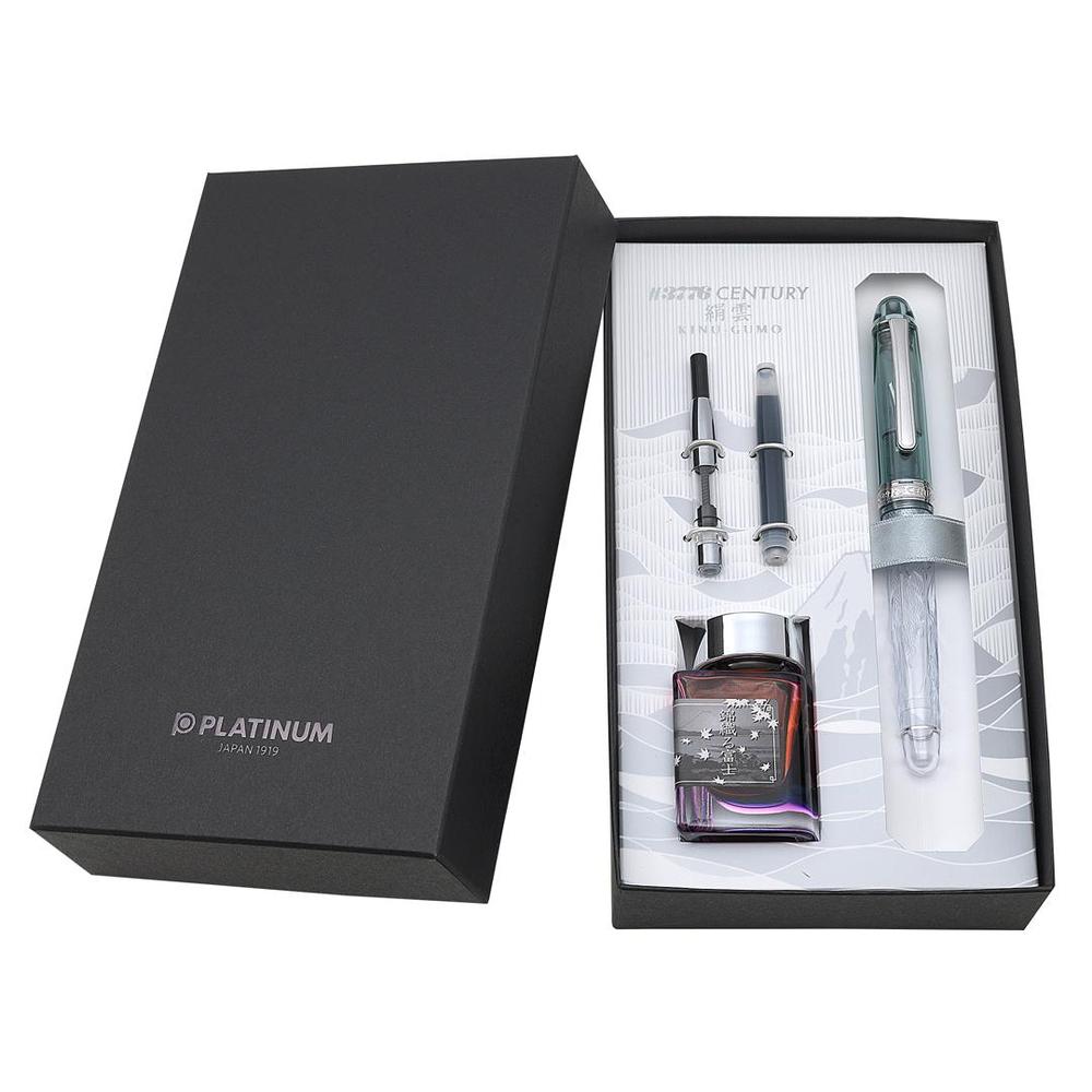 Platinum #3776 Century Fountain Pen - Fuji Unkei Series Kinu Gomo Limited Edition (2025) - Luxury Writing Instrument for Professionals & Collectors - Perfect for Signatures, Calligraphy & Gifts