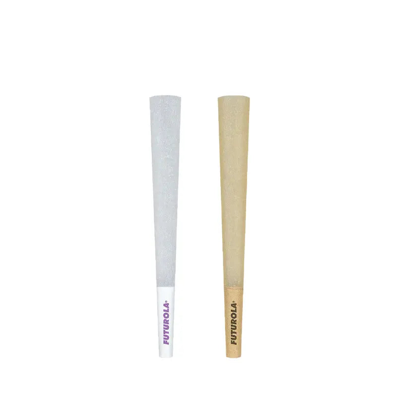 Futurola Slim Size 98/26 Pre Rolled Cones - 50 Pack | Ultra Thin Rolling Papers for Smooth Smoking | Perfect for Herbal Blends & Tobacco | Home Use, Travel & Social Gatherings