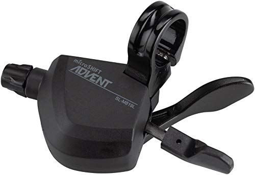 Microshift Advent Left Trigger Shifter for Mountain Bikes - Double Gear Shifter for Smooth & Precise Shifting | Perfect for Trail Riding & Off-Road Cycling