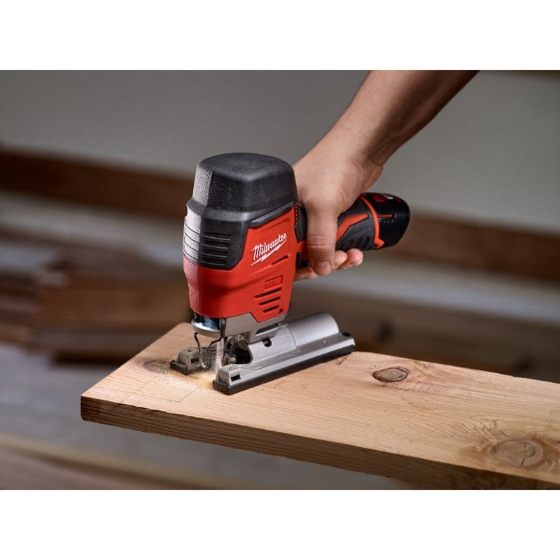 20V M12 12-Volt Lithium-Ion Cordless High-Performance Jigsaw (Tool Only) - Perfect for Woodworking, DIY Projects & Professional Construction Use