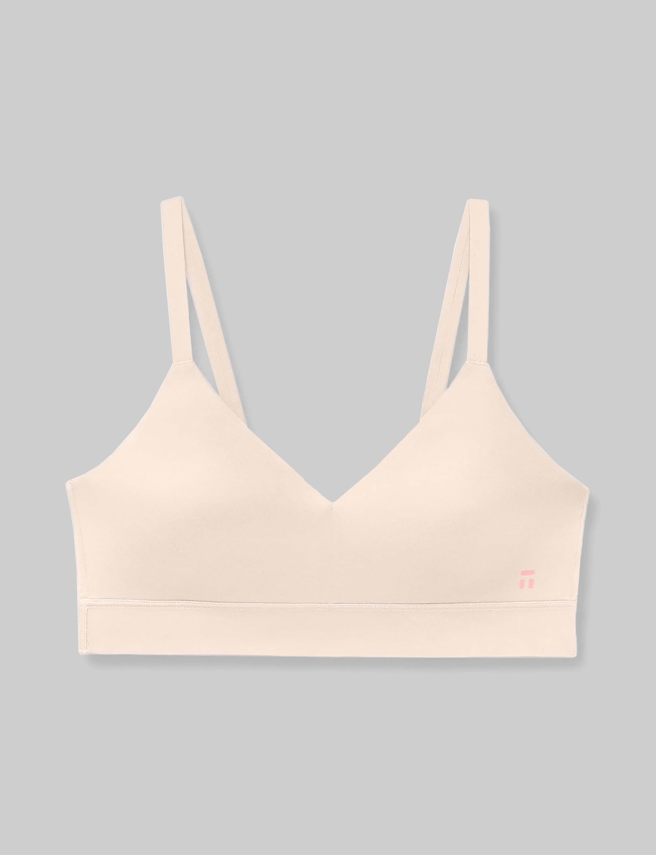Second Skin Triangle Bralette - Ultra Soft Wireless Comfort Bra for Women | Perfect for Yoga, Lounge & Everyday Wear