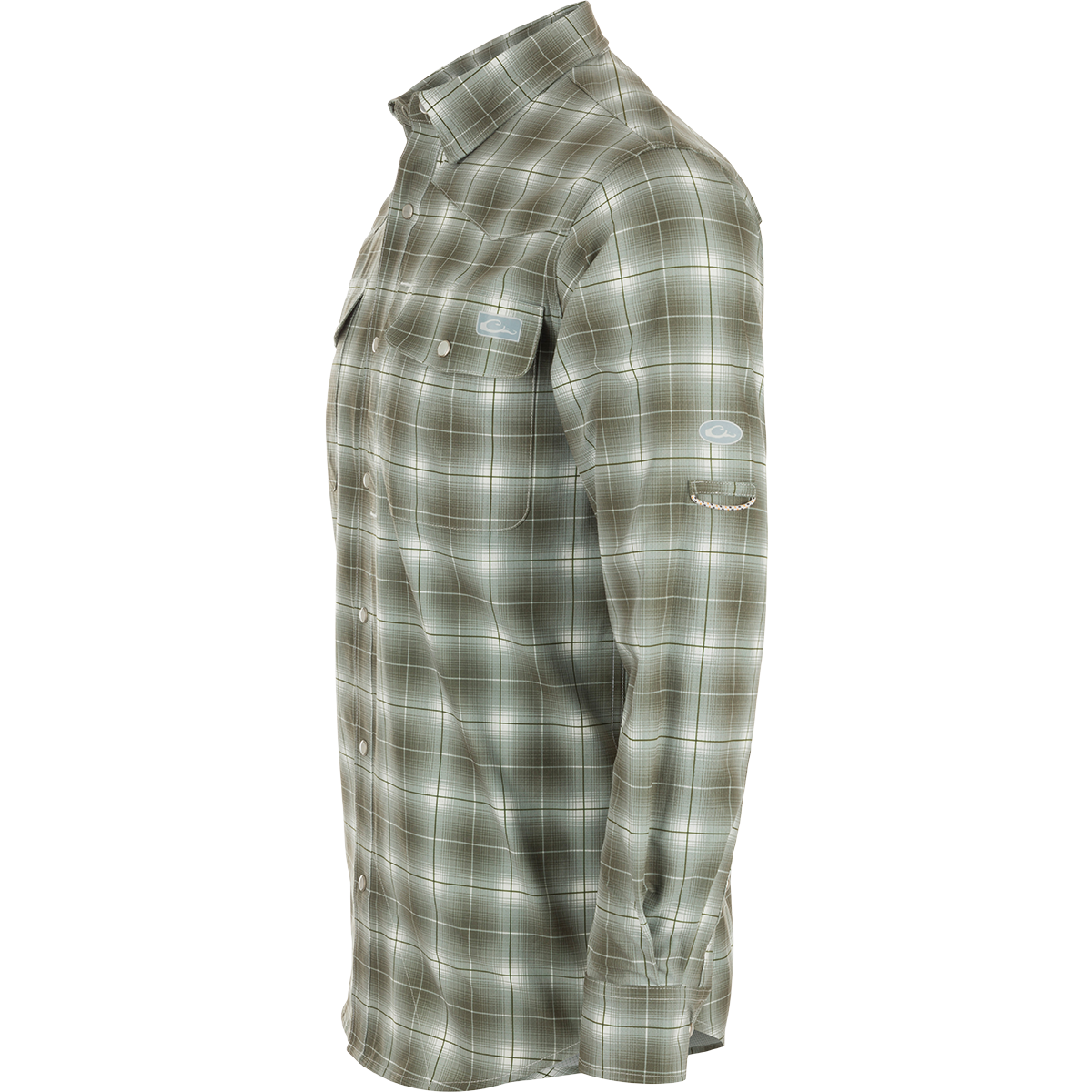 Cinco Ranch Western Fall Plaid Button Down Long Sleeve Shirt for Men - Classic Cowboy Style Flannel Shirt for Autumn Outdoor Activities, Rodeo, and Casual Wear