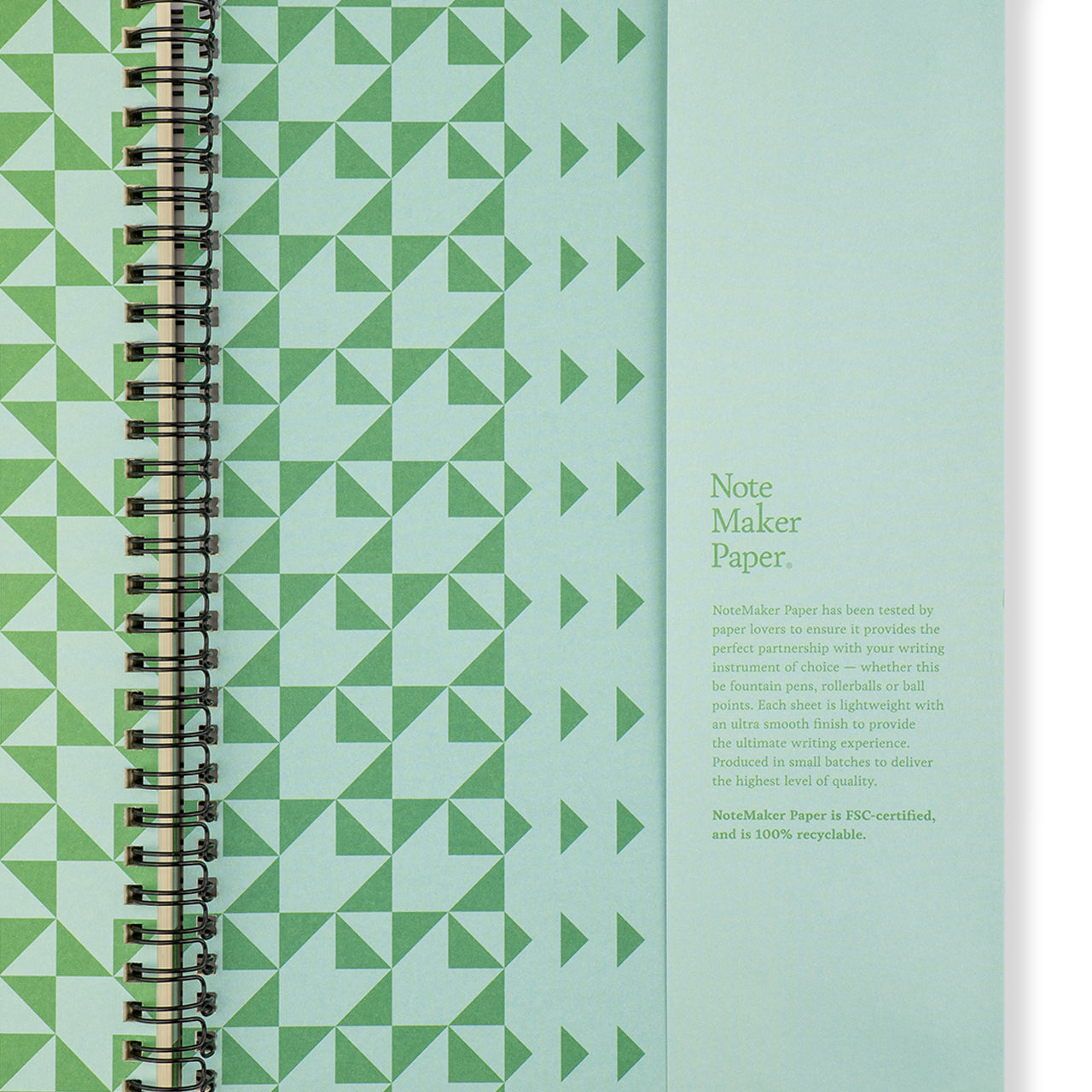 Spiral Bright Notebook B5 Plain - 80 Sheets College Ruled Paper for School, Office & Journaling - Durable Wire Bound Notebook for Note Taking, Writing & Sketching