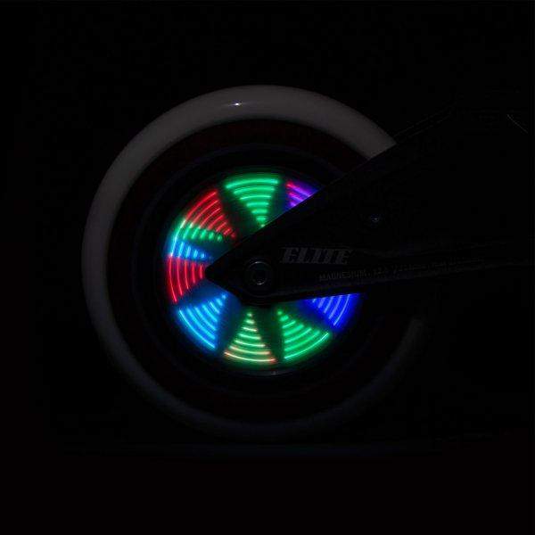 Powerslide Graphix 125mm Colorful Inline Skate Wheels (Single) - Perfect for Aggressive Skating & Urban Rollerblading