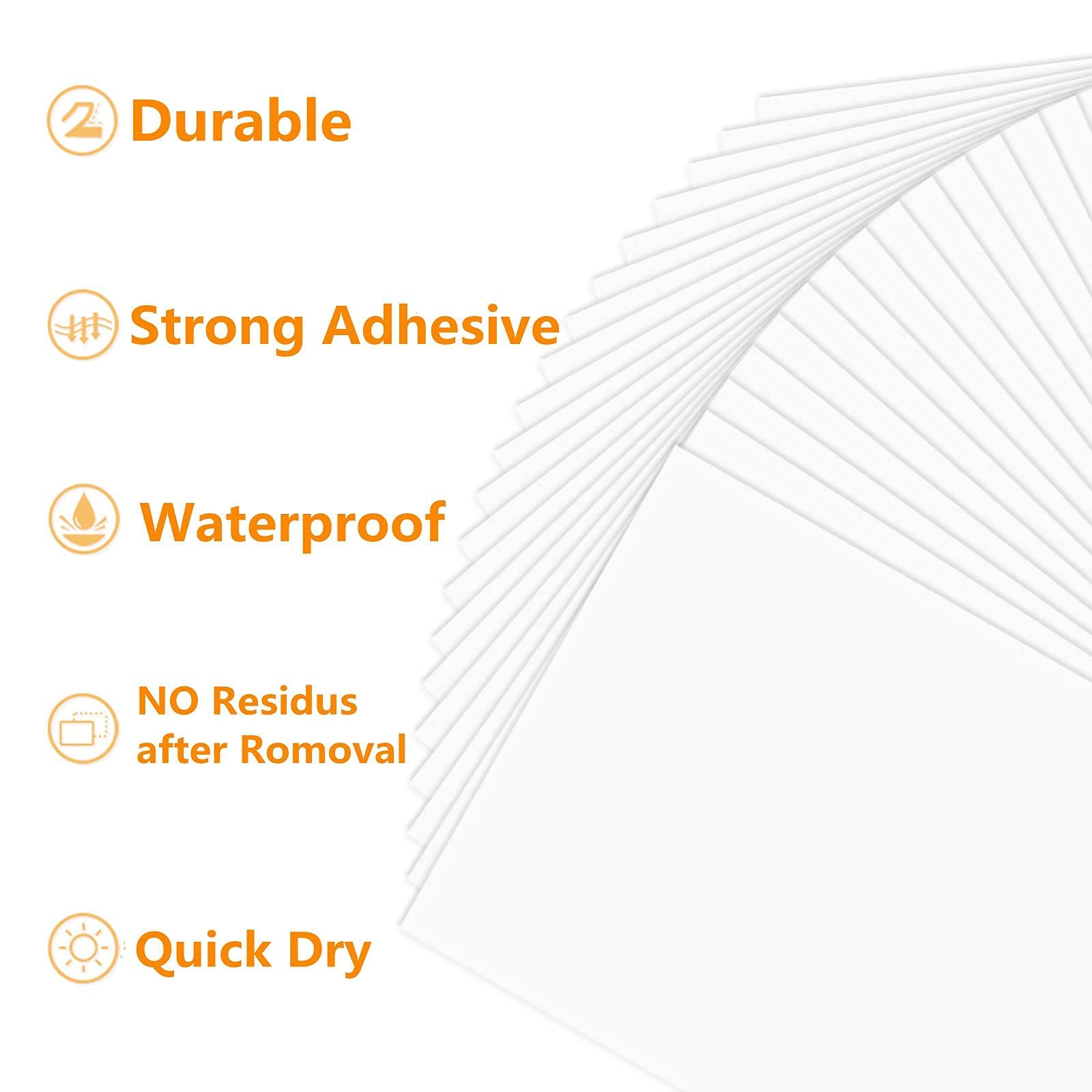 LabelMore 100 Sheets Printable Sticker Paper - 8.5