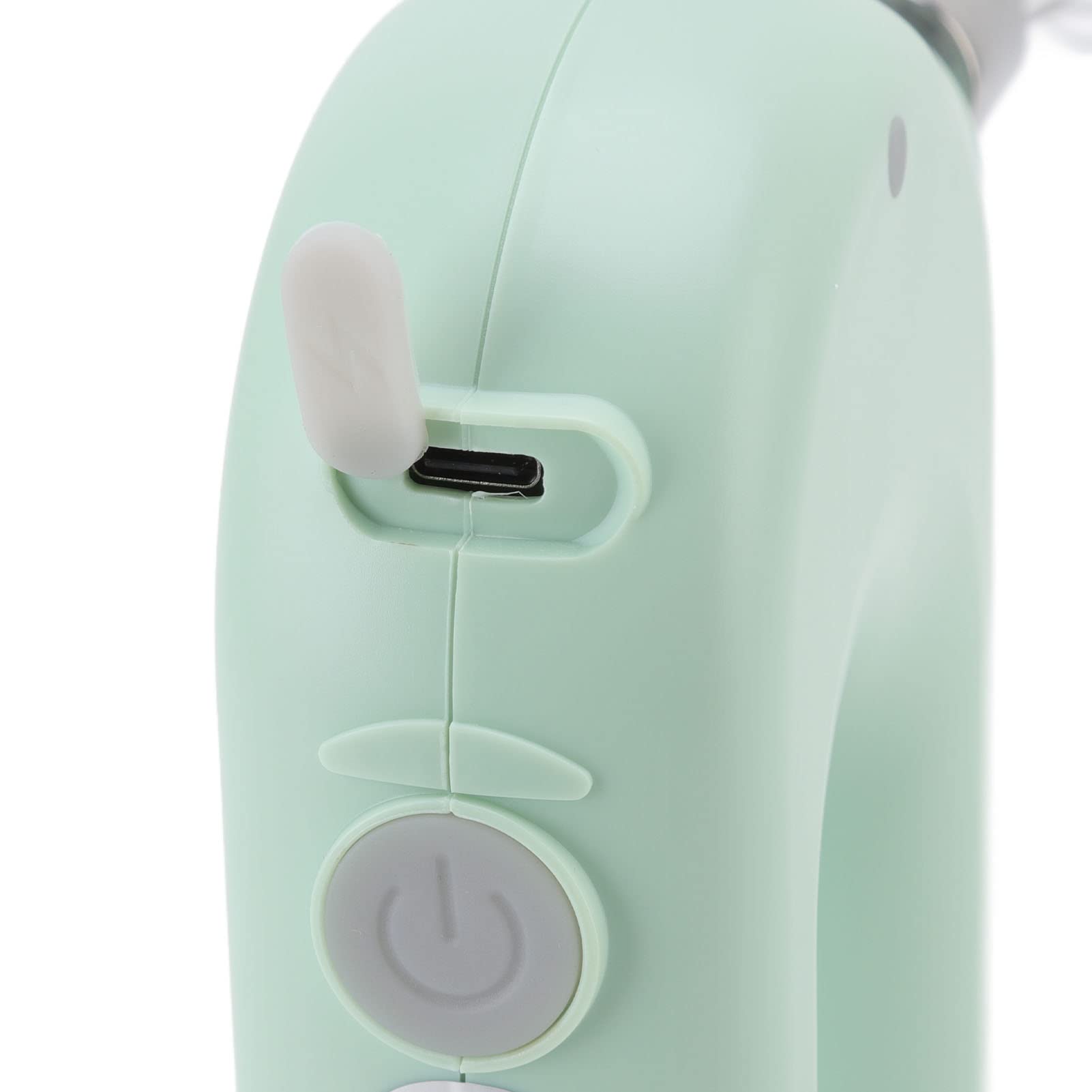 5V 20W Electric Hand Mixer - 3 Speed Anti-Slip Handle, Stainless Steel Milk Frother & Egg Beater for Baking, Cooking & Coffee Making | Perfect for Kitchen, Home & Professional Use (Green)