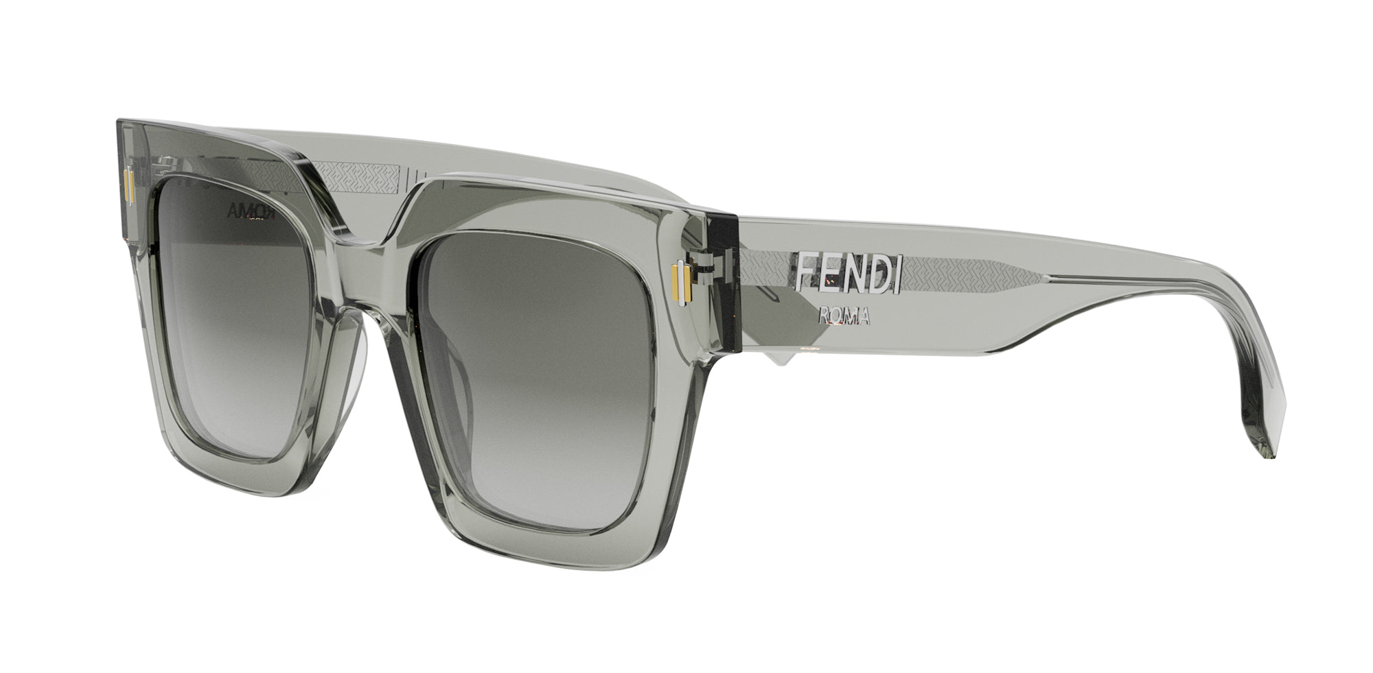 Fendi Roma FE40101I Sunglasses - Luxury Designer Shades for Women & Men - Perfect for Outdoor Activities, Travel & Fashion Accessories