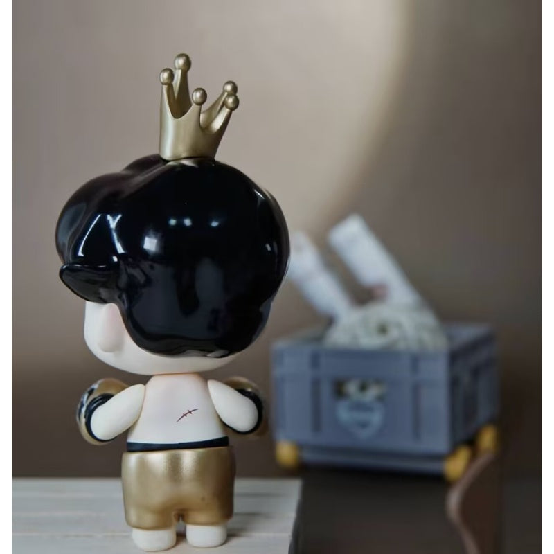DIMOO Golden Boxer Limited Edition Collectible Figure - Rare Anime Toy for Display, Gift & Home Decor