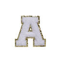 Soft White Fuzzy Alphabet Letters for Kids - Fun Learning & Playroom Decor - Perfect for DIY Crafts, Nursery Decor, and Educational Activities