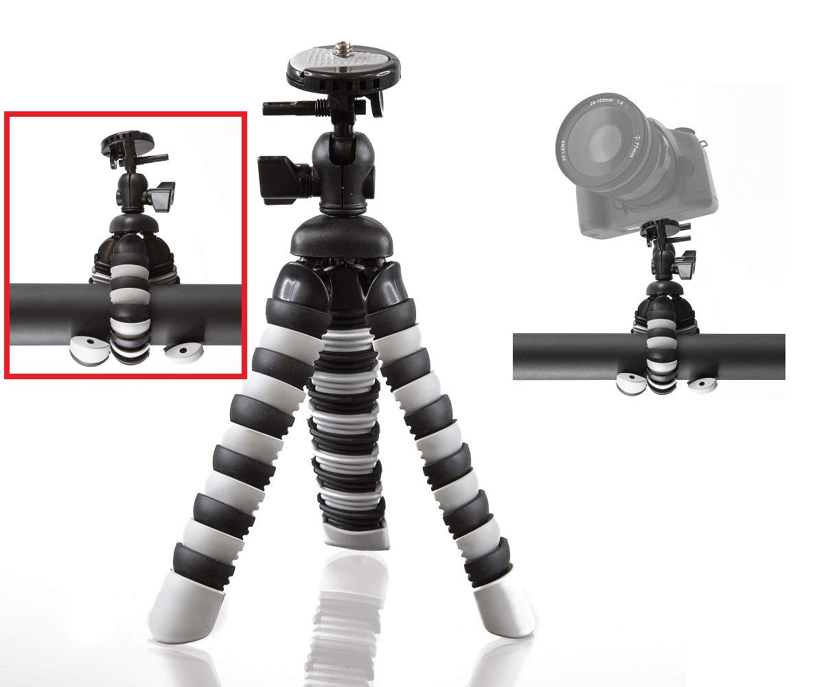 Flexible 8-Inch Mini Tripod Stand for Sony DSC-HX99 Camera - Compact & Adjustable for Vlogging, Travel Photography, and Tabletop Shooting