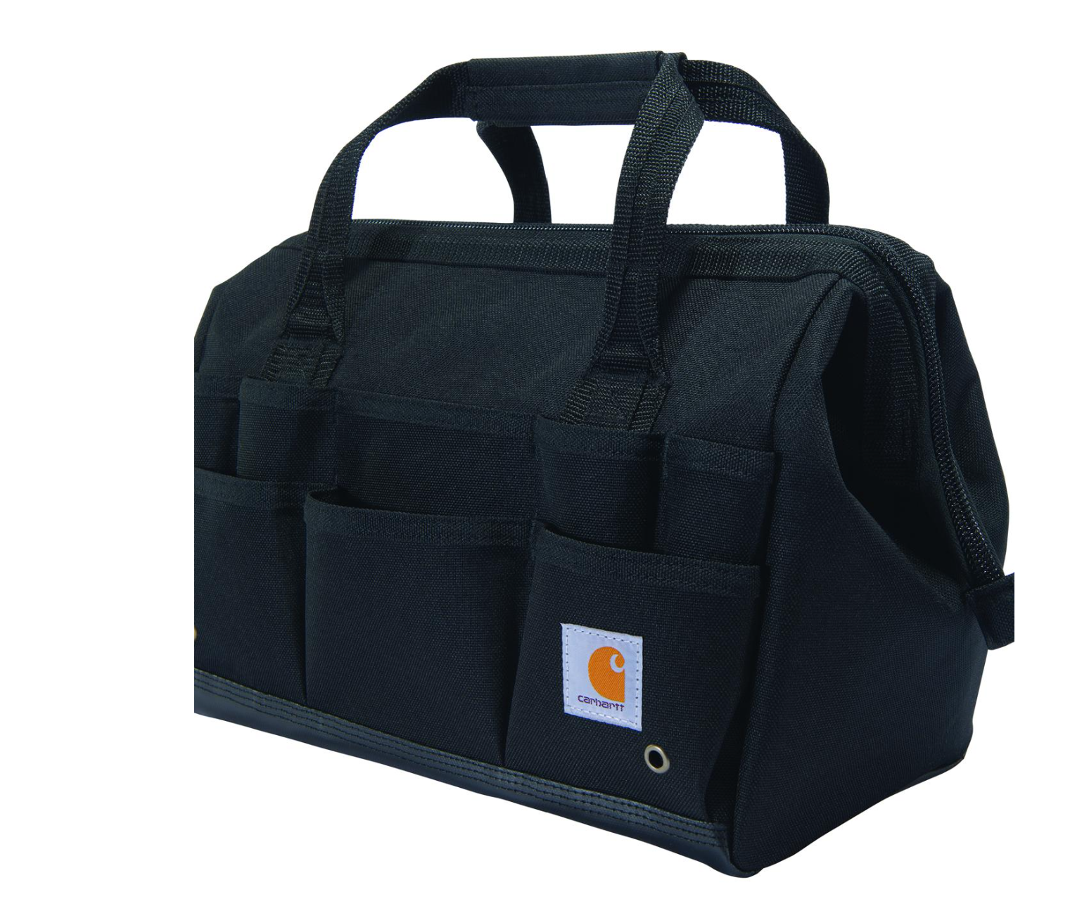 14 Inch 26 Pocket Heavy Duty Tool Bag for Electricians & Contractors - Durable Black Work Bag for Tools & Equipment - Perfect for Construction, Auto Repair & DIY Projects