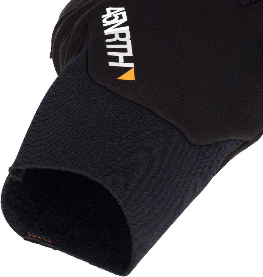 45NRTH 2024 Nokken Winter Gloves - Black Full Finger Cycling Gloves for Men & Women, Large Size - Cold Weather Biking, Snow Sports & Outdoor Activities