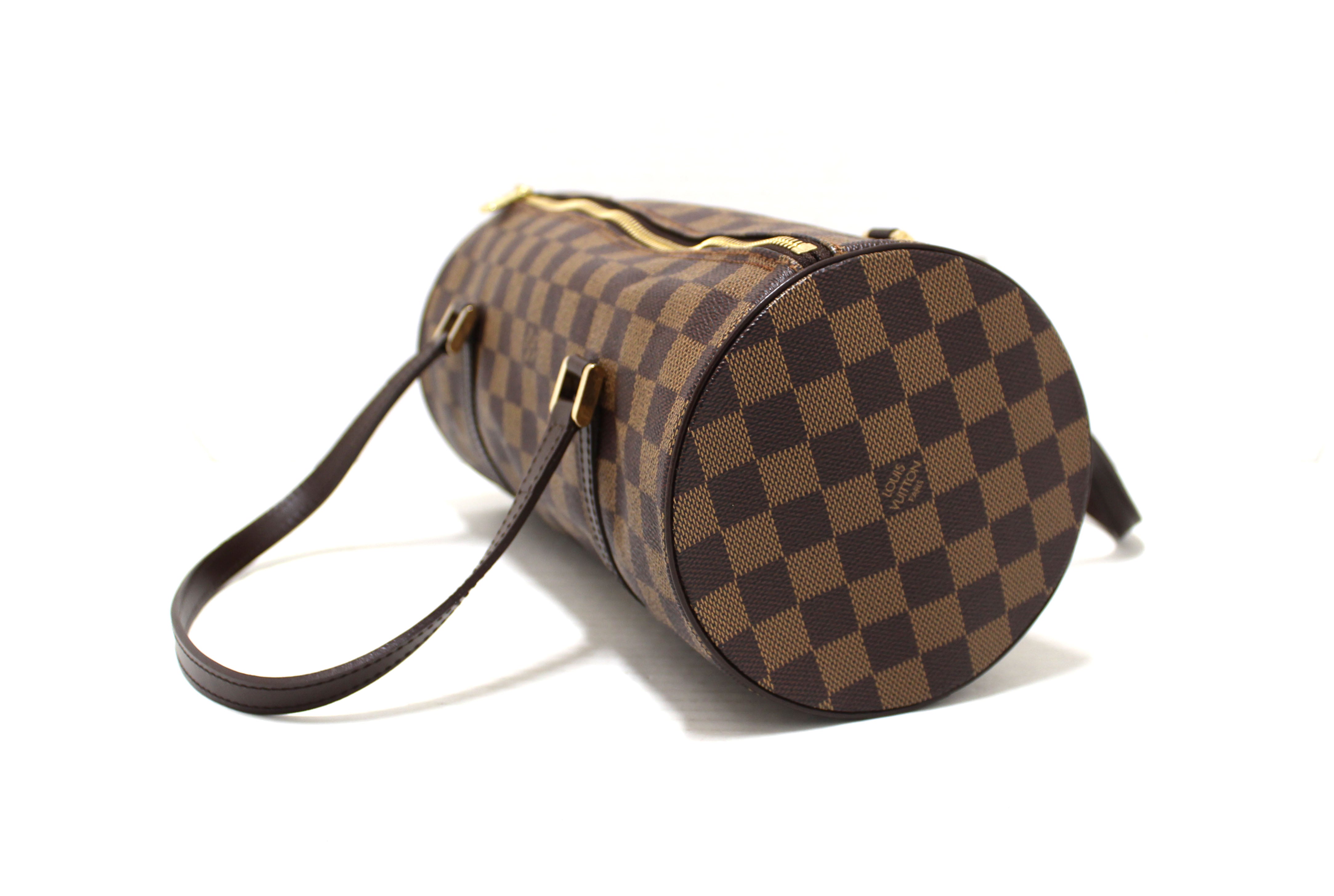 Authentic Louis Vuitton Damier Ebene Papillon 30 Crossbody Bag - Luxury Designer Handbag for Women, Perfect for Work, Travel & Everyday Use