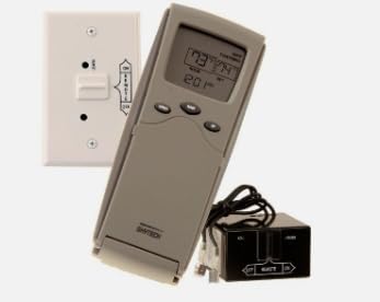 SKY-3301 Fireplace Remote Control with Timer & Thermostat - Replacement for SKYTECH OEM - Perfect for Gas Fireplace, Electric Fireplace, and Home Heating Systems