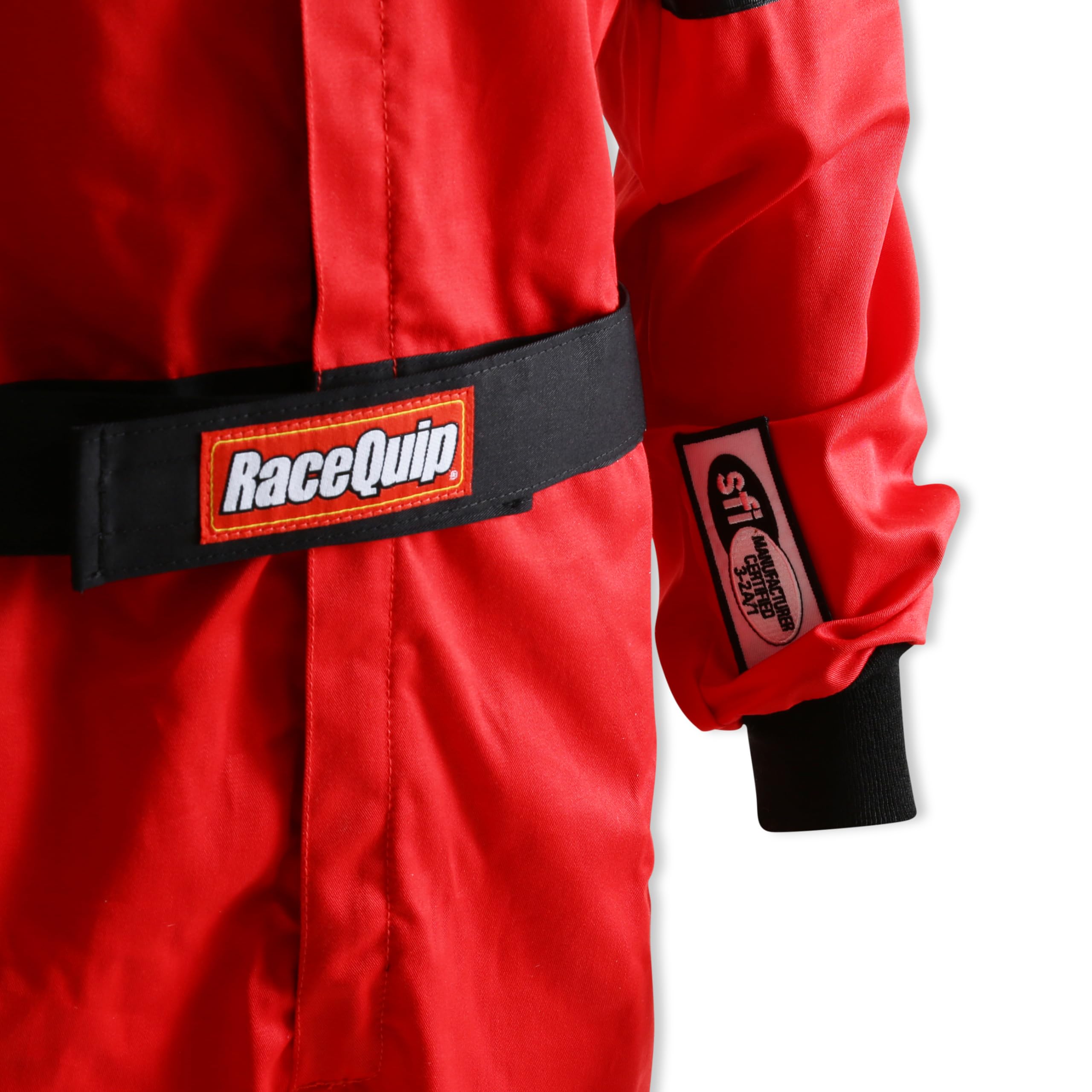 RaceQuip SFI 3.2A/5 Certified One-Piece Racing Fire Suit - Blue, Medium-Tall (120024) - Professional Motorsports & Track Day Safety Gear
