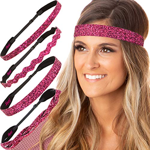 Bling Glitter Mixed Hot Pink