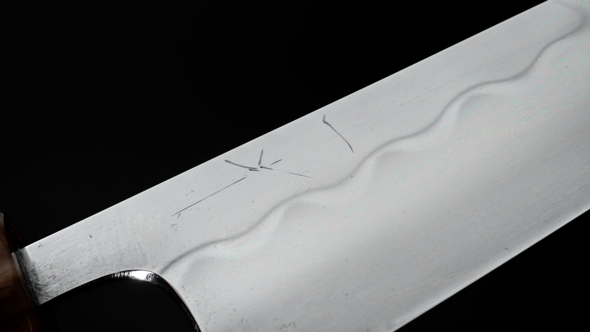 Hitohira Togashi Yohei White #1 Mizu Honyaki Japanese Petty Knife 165mm with Taihei Ebony Handle - Premium Kitchen Knife for Slicing, Chopping & Precision Cutting (#066)