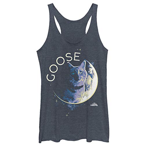 Marvel Goose Moon Women's Racerback Tank Top - Breathable Workout Shirt for Yoga, Running & Gym | Trendy Athletic Wear for Women