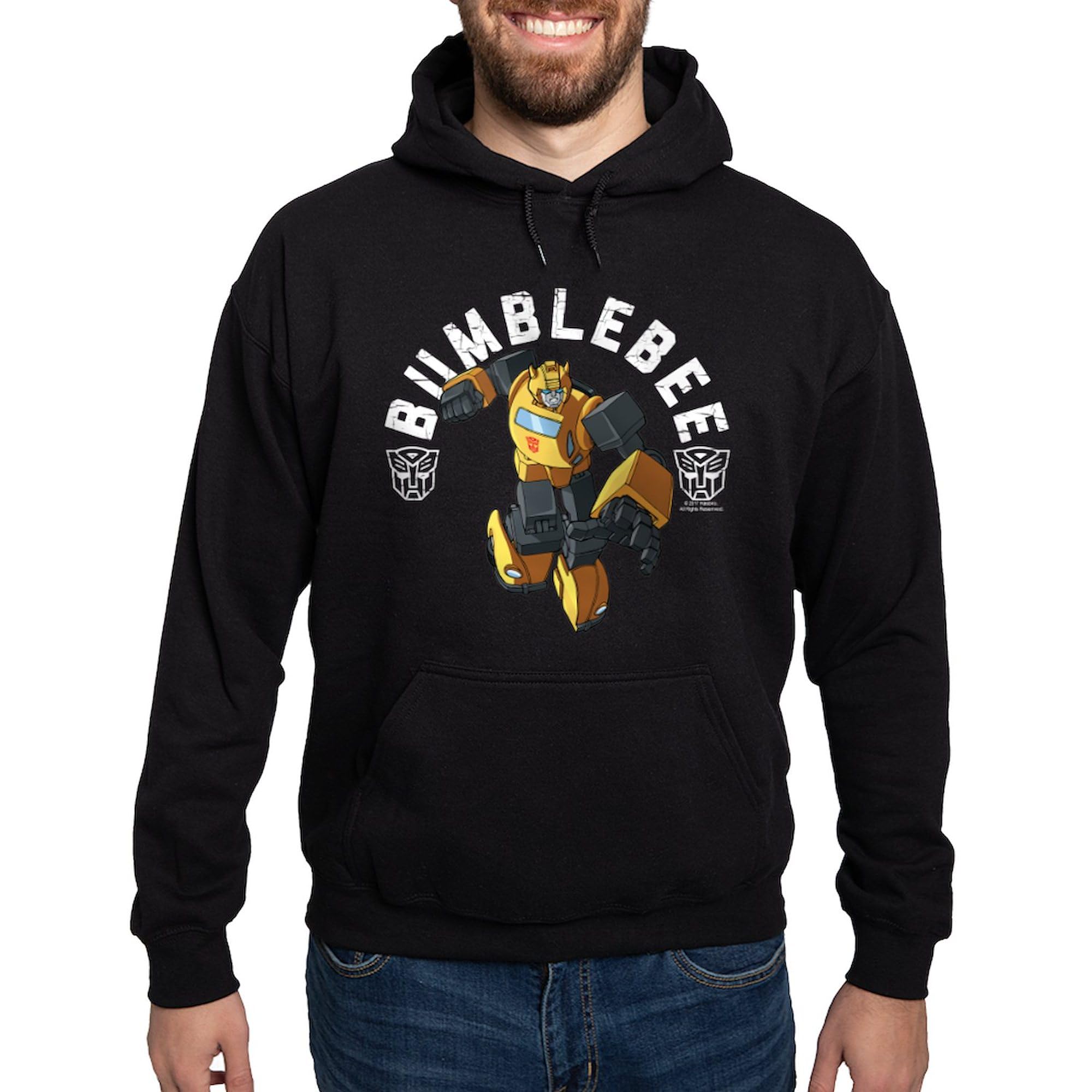 Bumblebee Hoodie for Men - Dark Regular Fit Pullover Sweatshirt | CafePress | Perfect for Casual Wear, Outdoor Activities & Gifts