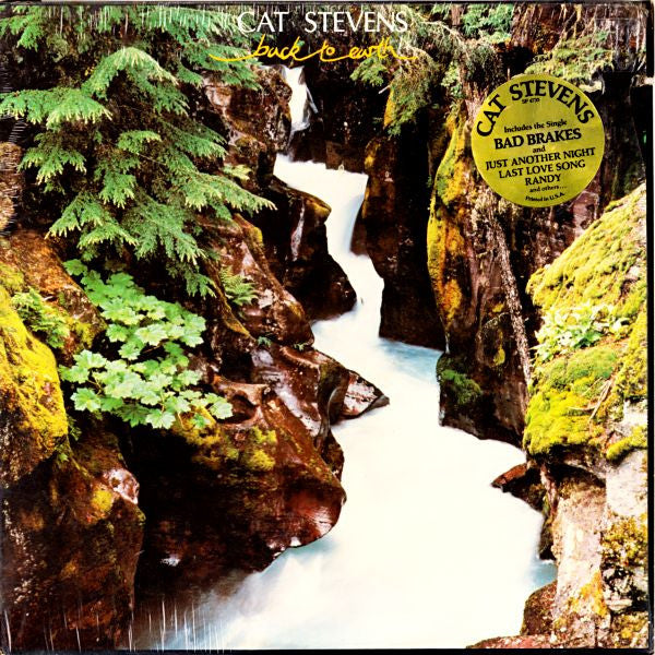 Cat Stevens - Back To Earth Vinyl Record (Used) | Classic Folk Rock Music for Home Listening & Collectors