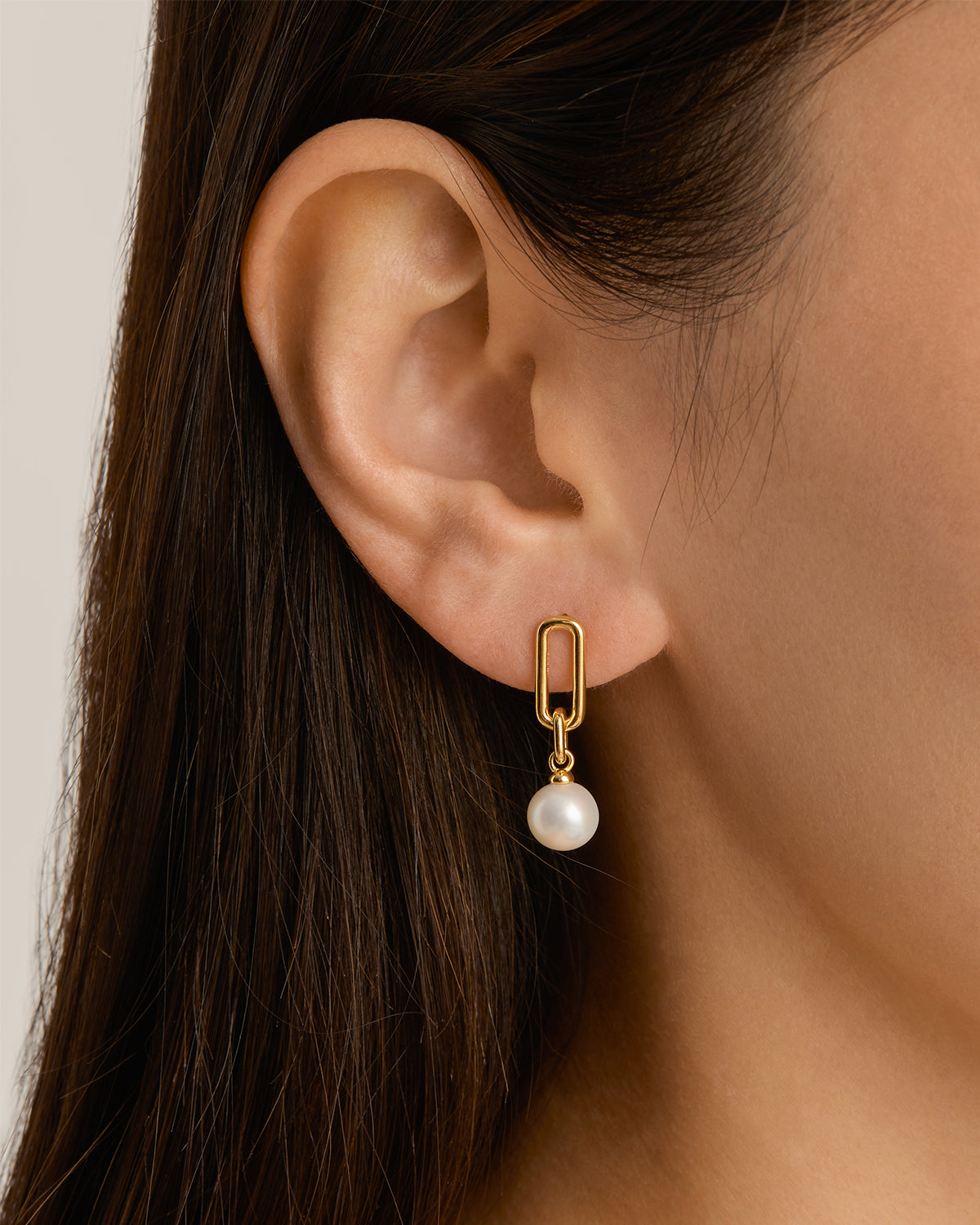 18K Gold Vermeil New Beginnings Drop Earrings for Women - Elegant Dangle Earrings for Weddings, Parties & Special Occasions