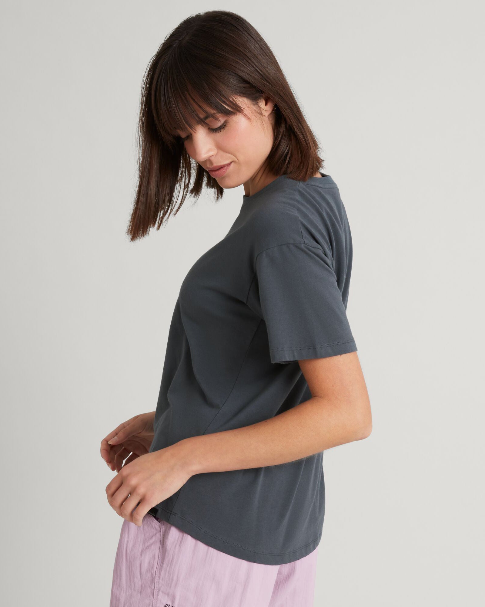 KMD Women's Short Sleeve T-Shirt - Soft Cotton Casual Tee for Everyday Wear - Perfect for Night Out, Lounge & Sleepwear