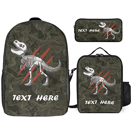 Dinosaur Camouflage T-rex Skull