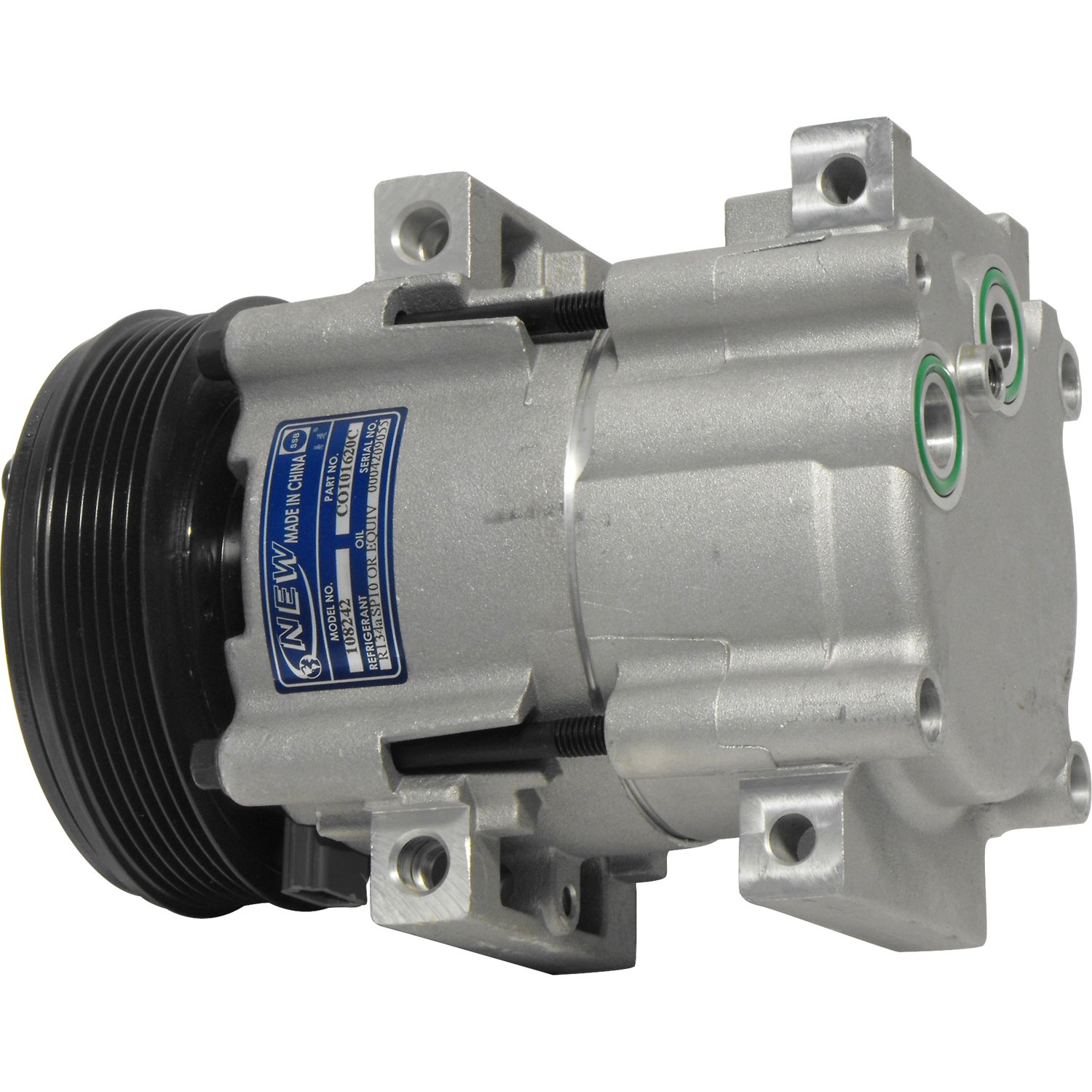 Ford Focus & Lincoln Continental AC Compressor FS10 QR - Replacement Car Air Conditioning Compressor for Smooth Cooling - Perfect for Summer Road Trips & Daily Commuting