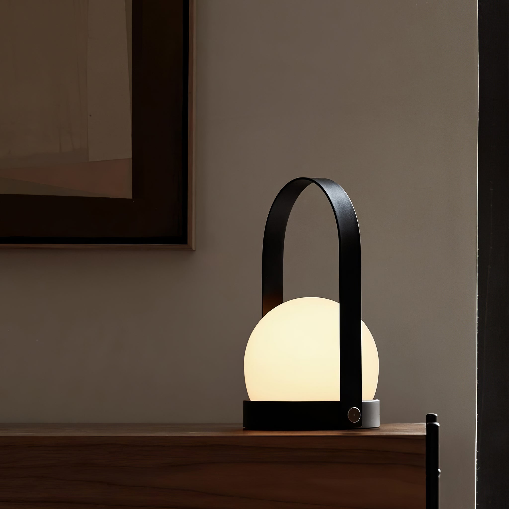 Carrie Rechargeable LED Table Lamp with Built-in Battery - Perfect for Bedroom, Office, and Nightstand Lighting