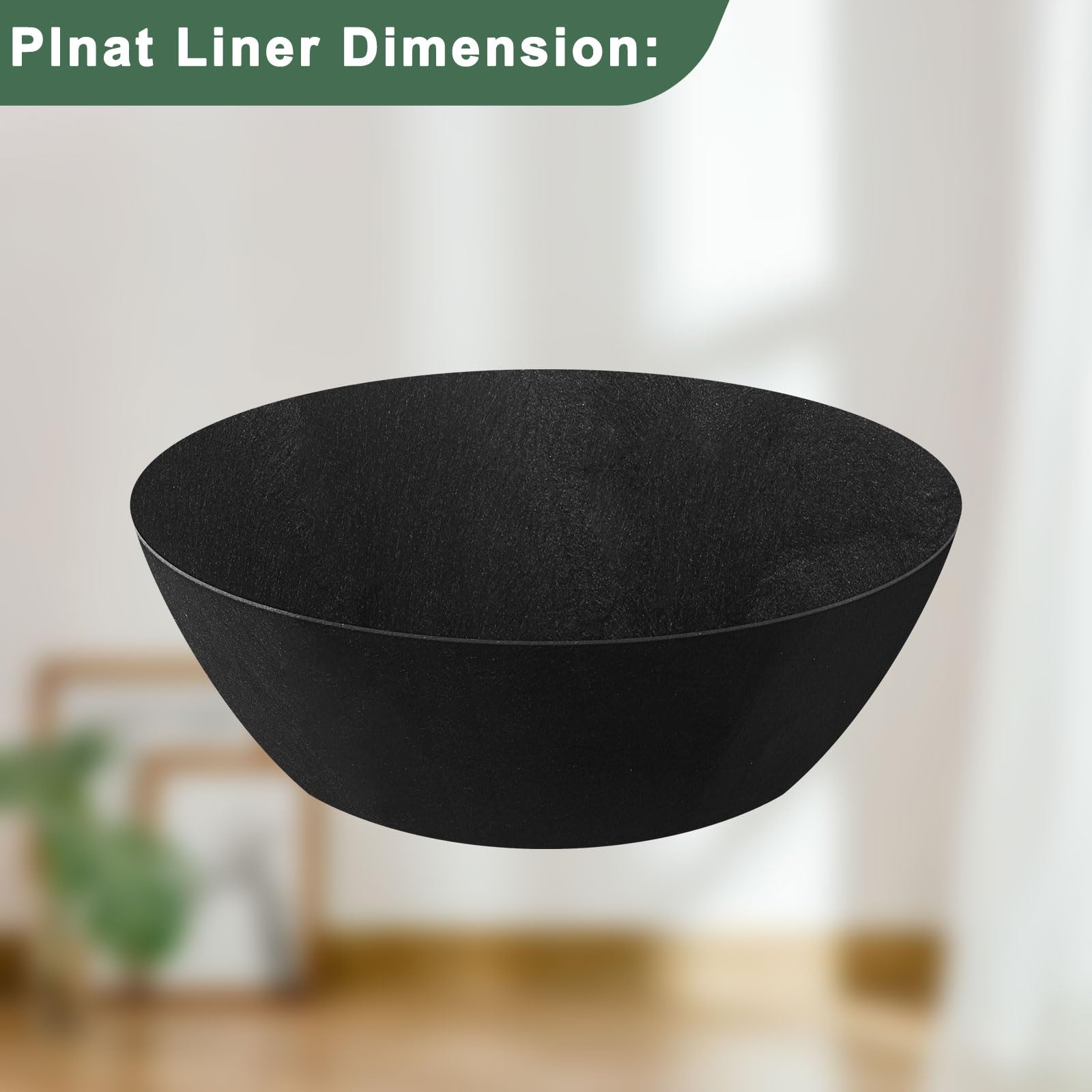 20 Inch Non-Woven Fabric Plant Grow Bags - 4 Pack Coco Liner Window Basket for Indoor/Outdoor Gardening - Trough Shaped Wall & Deck Planters with Round Hanging Basket - Perfect for Flowers, Vegetables, and Herbs on Balcony, Patio, or Garden Decor