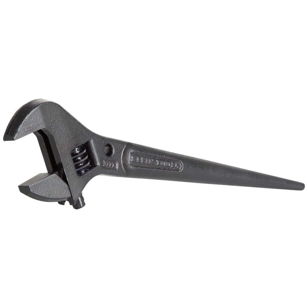 Klein Tools 3227 Adjustable Wrench 10-Inch for Construction & Plumbing
