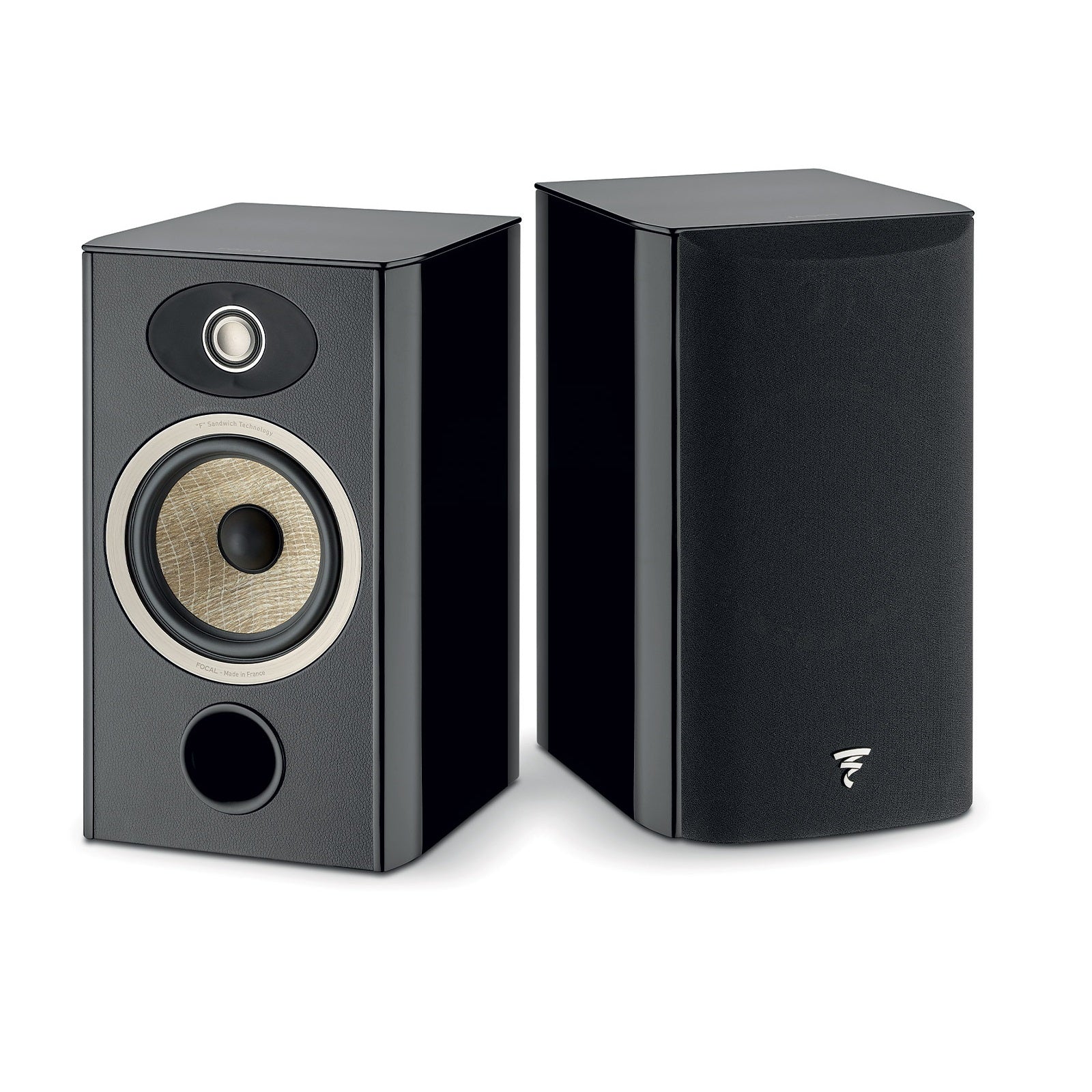 Focal Aria Evo X N°1 Premium Bookshelf Speakers - High-End Audio Pair for Home Theater & Music Listening