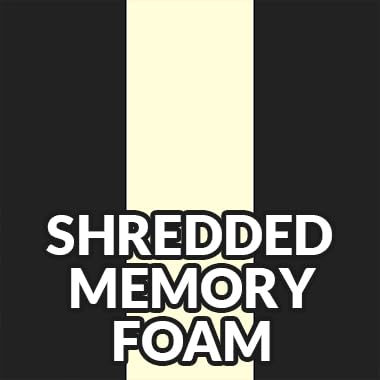 Black (Shredded Memory Foam)